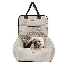 Load image into Gallery viewer, Dropshipping Only Dog Car Seat Bed Travel Dog Car Seats for Small Medium Dog Front/Back Seat Indoor/Car Use Pet Car Carrier Bed