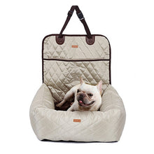 Load image into Gallery viewer, Dropshipping Only Dog Car Seat Bed Travel Dog Car Seats for Small Medium Dog Front/Back Seat Indoor/Car Use Pet Car Carrier Bed