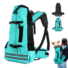 Load image into Gallery viewer, Outdoor Pet Dog Carrier Bag for Small Medium Dogs Corgi Bulldog Backpack Reflective Dog Travel Bags Pets Products
