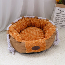 Load image into Gallery viewer, Winter Dog Bed For Small Medium Dogs Cats Warm Pet Puppy Cat Beds House Nest Sleeping Sofa Cushion Kennel Pet Products

