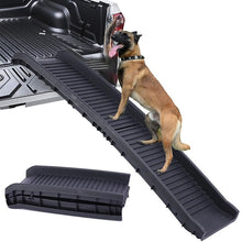 Load image into Gallery viewer, Car Dog Steps Pet Stairs Dog Ramp Lightweight Folding Pet Ladder Ramp Dog Stairs for High Beds, Trucks, Cars and SUV over 5kg
